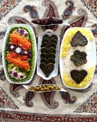 کوکوی سبزی با گردو