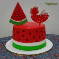 کیک هندوانه (مخصوص یلدا)