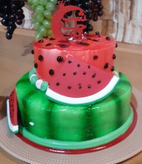 کیک شب یلدا دست پخت مامانم