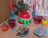 سفره ی شب یلدای ما