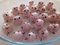 شیرینی آدم برفی