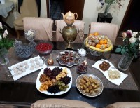 میز شب چله