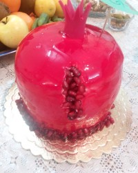 کیک انار شب یلدا