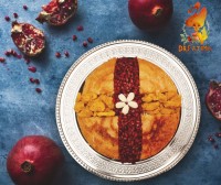 انار پلو با مرغ