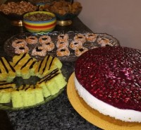 چیز کیک یلدایی♥♥♥♥