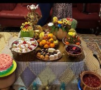 دورهمی یلدایی دیگر منزل دایی جان
