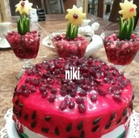 کیک برای شب یلدا