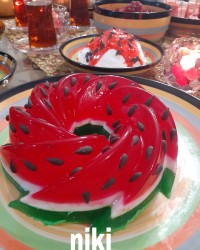 ژله هندونه شب یلدا