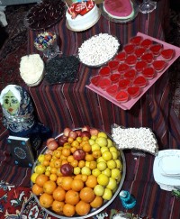 شب یلدا خونه پدربزرگ جونم ?