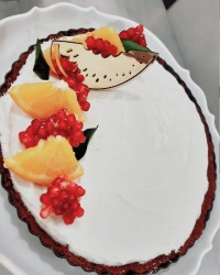 چیز کیک یلدایی