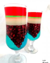 ژله مورب انار یلدایی