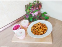 خوراک قارچ و مرغ