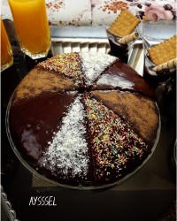 کیک چای با کرم چای