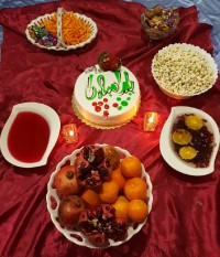 سفره ی شب یلدا