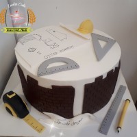 کیک مهندس عمران