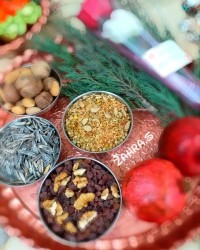 برنج سرخ کرده .یلدا۹۸