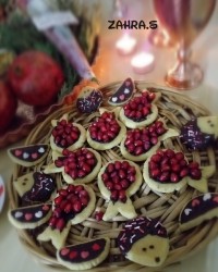 شیرینی چنگالی .یلدا۹۸