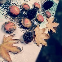 کاپ کیک سه رنگ