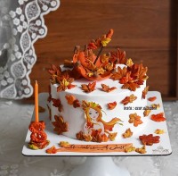 کیک دختر پاییز