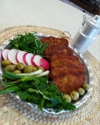 کتلت ناهار امروز