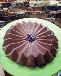 دسر موز وشکلات