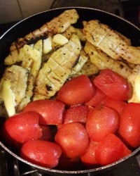 جوجه کباب تابه ای