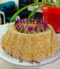 کیک کنجدی