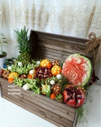 صندوق چه میوه آرایی