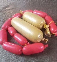 سفارشات امروز من کالباس مرغ و قارچ و کالباس بوقلمون