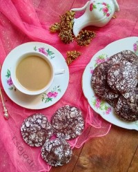 کوکی ترک فندقی- شکلاتی