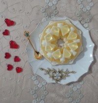 پاناکوتا عسلی با ژله آناناس