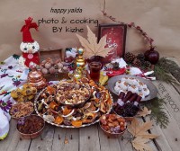 سلام عشقا دلم براتون تنگیده بود کارای یلدایی من با تاخیر