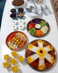 شام برای مهمونای عزیزم