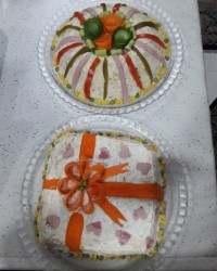 سالاد الویه من برای تولد همسر جانم