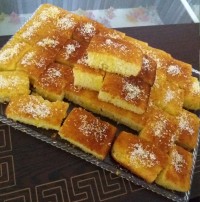 کیک باقلوا شربتی