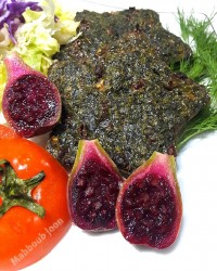 کوکو سبزی قالبی در فر
