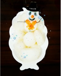 شلغم پخته وخلاقیت وآدم برفی