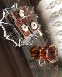 شیرینی تر کاپوچینو.