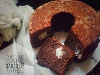 کیک سورپرایز نارگیلی