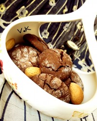 کوکی ترک فندقی- شکلاتی