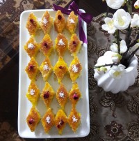 کیک باقلوای نارگیلی