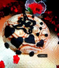 کیک شارلوت شکلاتی