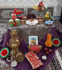 کیک هندوانه ویژه یلدا