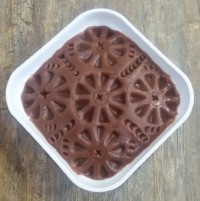 حلوای بیسکوییت شکلاتی