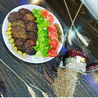 کتلت بادمجان باعدس