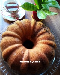 کیک وانیلی کاکائویی بسیار لطیف و خوشمزه