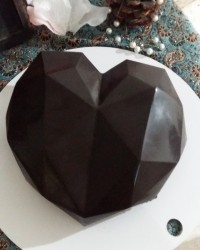 کیک سورپرایز قلبی