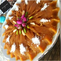 حلوا. کیکِ پرتقالی کپشن مطالعه بشه. عکس حلواازآر شیو