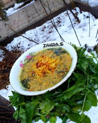 آش بلغور همدان