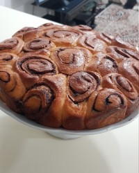 نان رول دارچینی عااالی